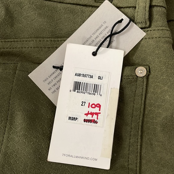 7 for all mankind pants - Picture 4 of 4